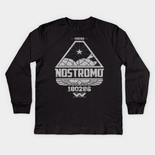 NOSTROMO - Weyland Yutani Corp 2 Kids Long Sleeve T-Shirt